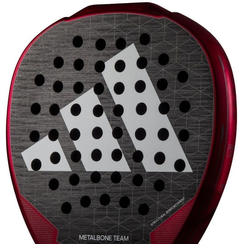 Raquete de Padel Adidas Metalbone 3.3 2024/ Preto, Branco e Vermelho