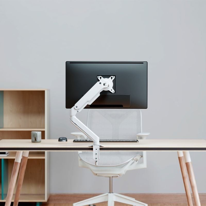 Suporte de Mesa com Contrapeso para Monitor Aisens DT32TSR-435/ Rotativo/ Inclinável/ até 9kg