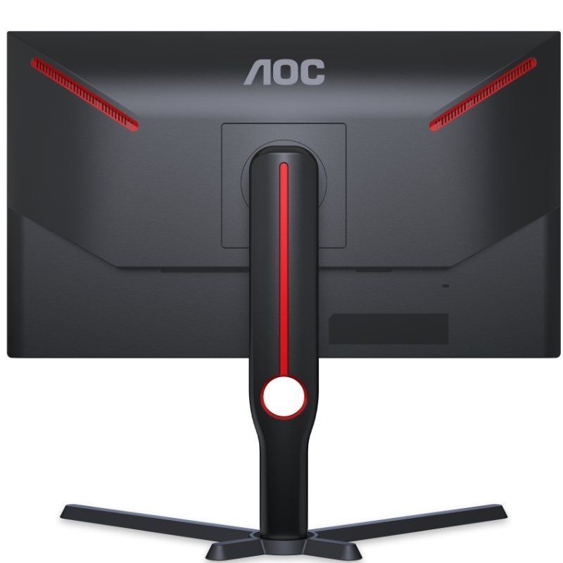 Monitor Gaming AOC 25G3ZM/BK 24.5"/ Full HD/ 0.5ms/ 240Hz/ VA/ Regulável em altura/ Preto e Vermelho