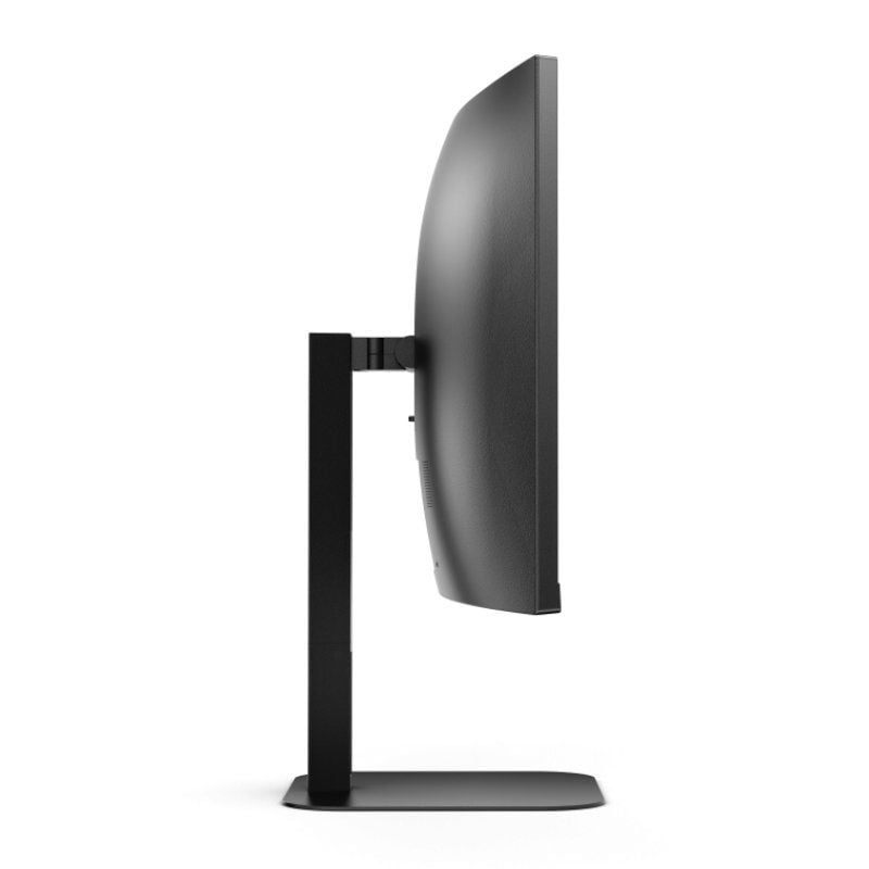 Monitor Profissional Curvo Ultrawide AOC CU34V5CW/BK 34"/ UWQHD/ Webcam/ Multimédia/ Ajuste em altura/ Preto