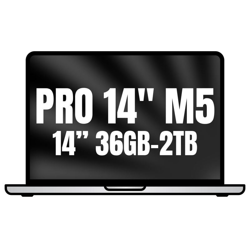 Apple Macbook Pro 14"/ M5 Max 36-Core CPU/ 36GB/ 2TB SSD/ 32-Core GPU/ Plata
