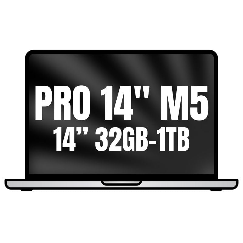 Apple Macbook Pro 14"/ M5 10-Core CPU/ 32GB/ 1TB SSD/ 10-Core GPU/ Plata
