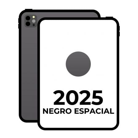 Apple iPad Pro 13" 2025 7th WiFi/ M5/ 1TB/ Negro Espacial/ Vidrio Nanotexturizado