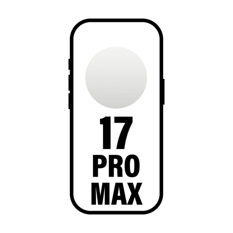 Smartphone Apple iPhone 17 Pro Max 512GB/ 6.9"/ 5G/ Prata