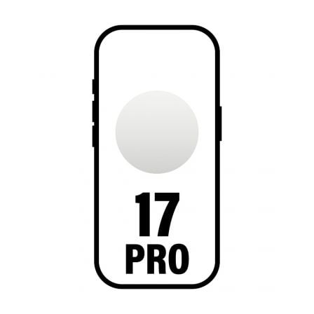 Smartphone Apple iPhone 17 Pro 256GB/ 6.3"/ 5G/ Plata