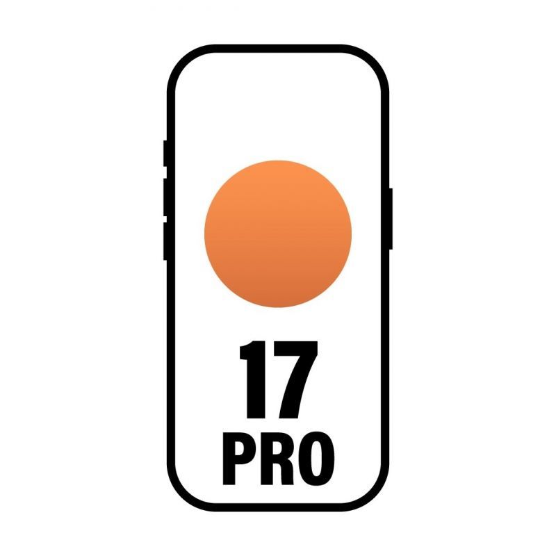 Smartphone Apple iPhone 17 Pro 256GB/ 6.3"/ 5G/ Laranja Cósmica