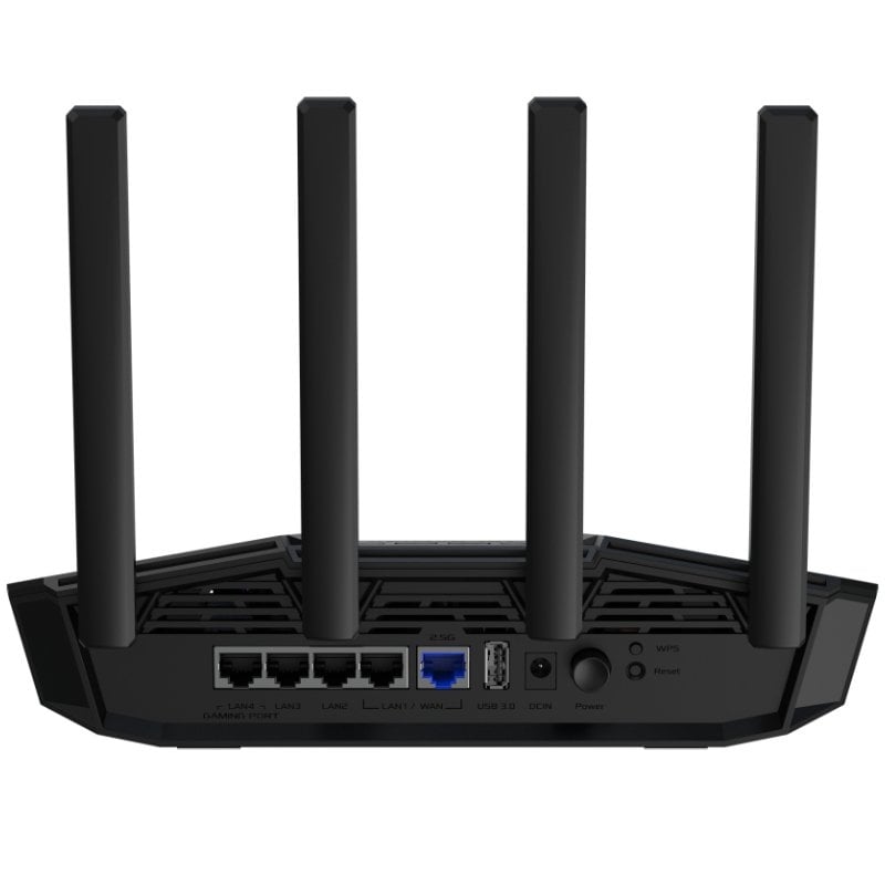 Router Gaming Inalámbrico Asus TUF-BE3600/ WiFi 7/ 3600Mbps/ 2.4GHz 5GHz/ 4 Antenas/ WiFi 802.11be/ax/ac/n/a/ - n/b/g
