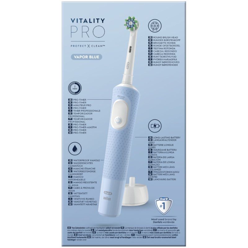 Cepillo Dental Oral-B Vitality Pro/ Azul