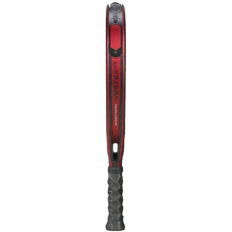 Pá de Padel Bullpadel Vertex 03 Pro 22 (Tello Chingotto)/ Preto e Vermelho