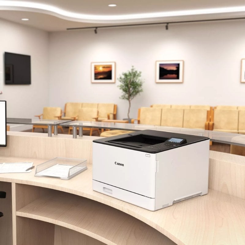 Impressora Laser Cor Canon I-SENSYS LBP673CDW II WiFi/ Duplex/ Branca