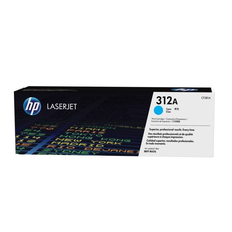 Toner Original HP n.º 312A/ Ciano