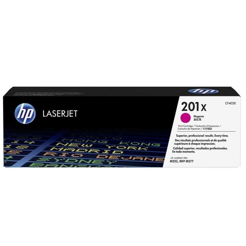 Toner Original HP nº201X XL Alta Capacidade/ Magenta
