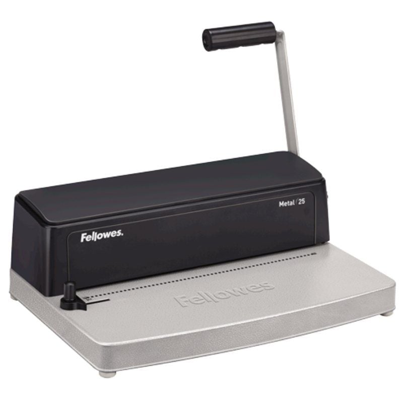 Encadernadora Fellowes Metal 25/ Grafite