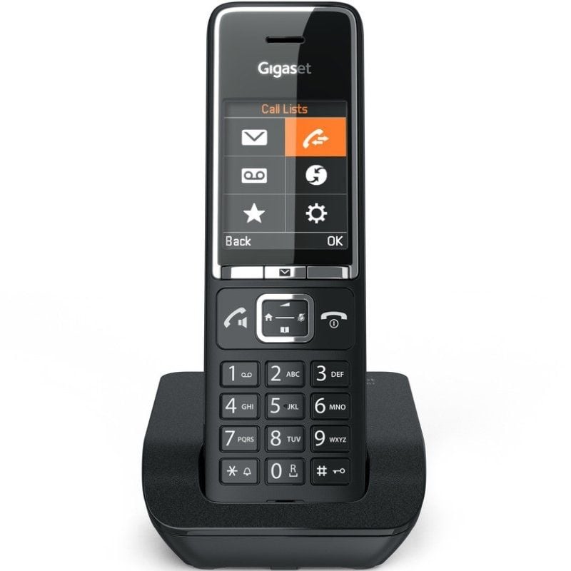 Telefone sem fios Gigaset Comfort 550/ Preto