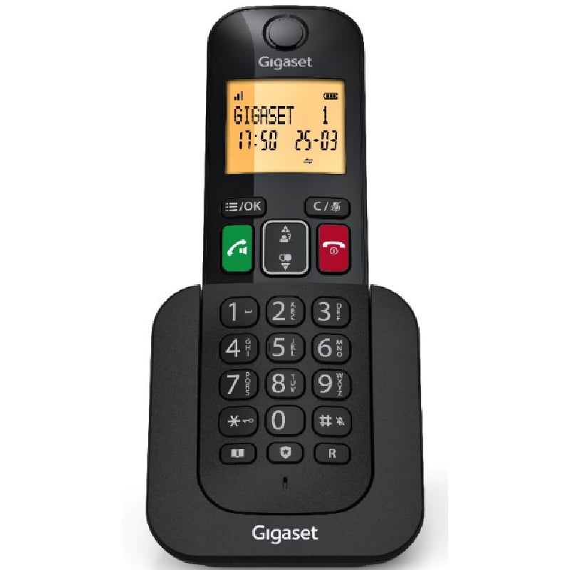 Telefone Sem Fios Gigaset Elemental 400/ Preto