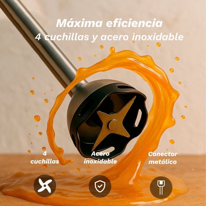 Varinha Mágica Grunkel BM-1500SET/ 1500W/ Capacidade 0.8L/ Inclui Copo, Picador, Varinha e Suporte