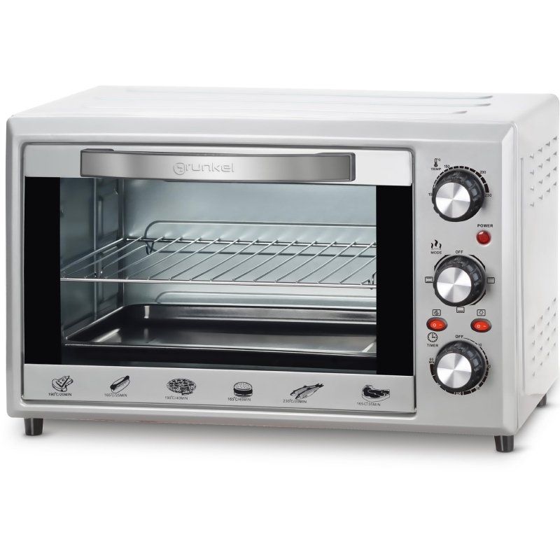 Forno de Bancada Grunkel HR-28SILVER/ 1600W/ Capacidade 28L/ Prata