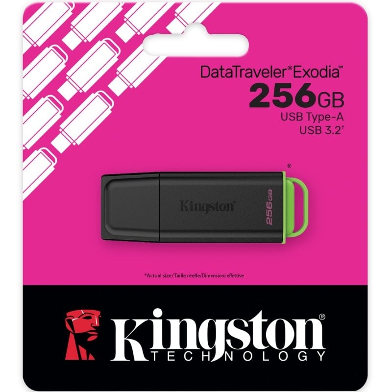 Pen drive 256GB Kingston DataTraveler Exodia Gen2 USB 3.2