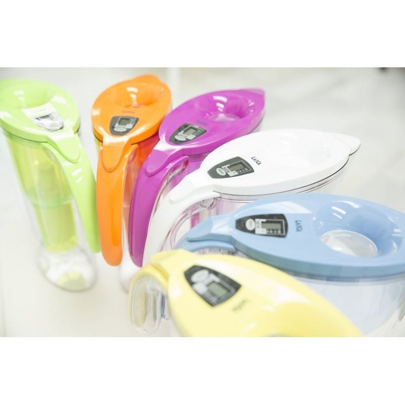Jarra Filtrante Laica Stream Line/ Capacidad 2.3L/ Blanca