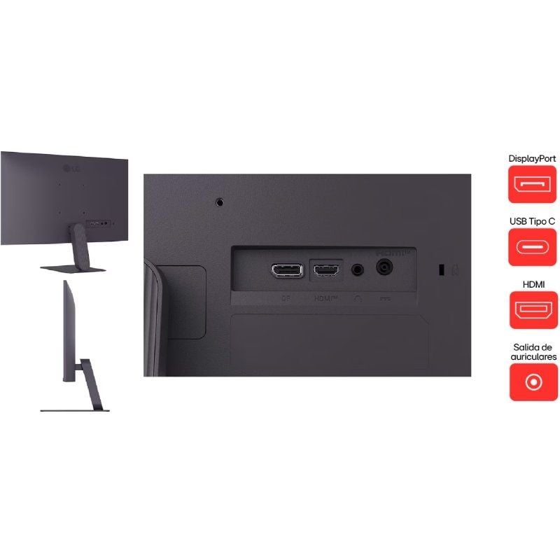 Monitor Gaming LG UltraGear G4 27G411A-B 27"/ Full HD/ 1ms/ 144Hz/ IPS/ Preto