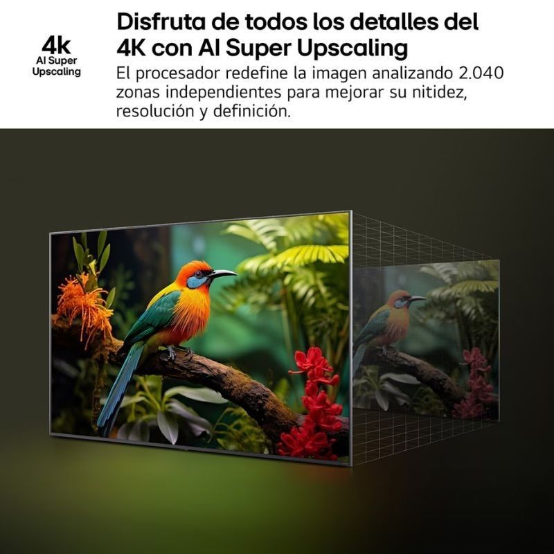Televisor LG UHD 86UA74006LB 86"/ Ultra HD 4K/ Smart TV/ Wi-Fi