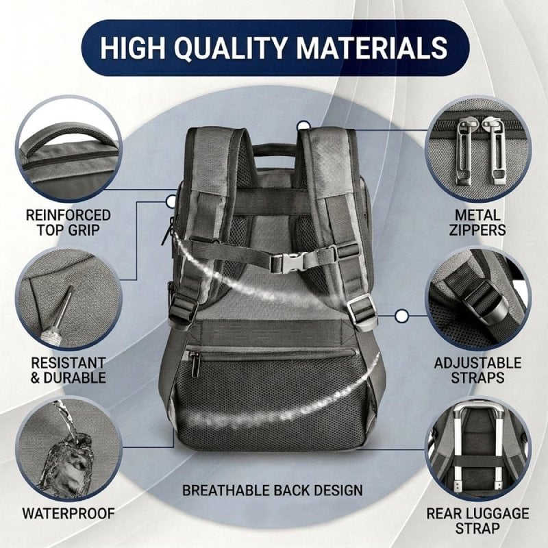 Mochila Expansible NGS Monray Sacks Horizon para Portátiles hasta 14"/ Impermeable/ Gris