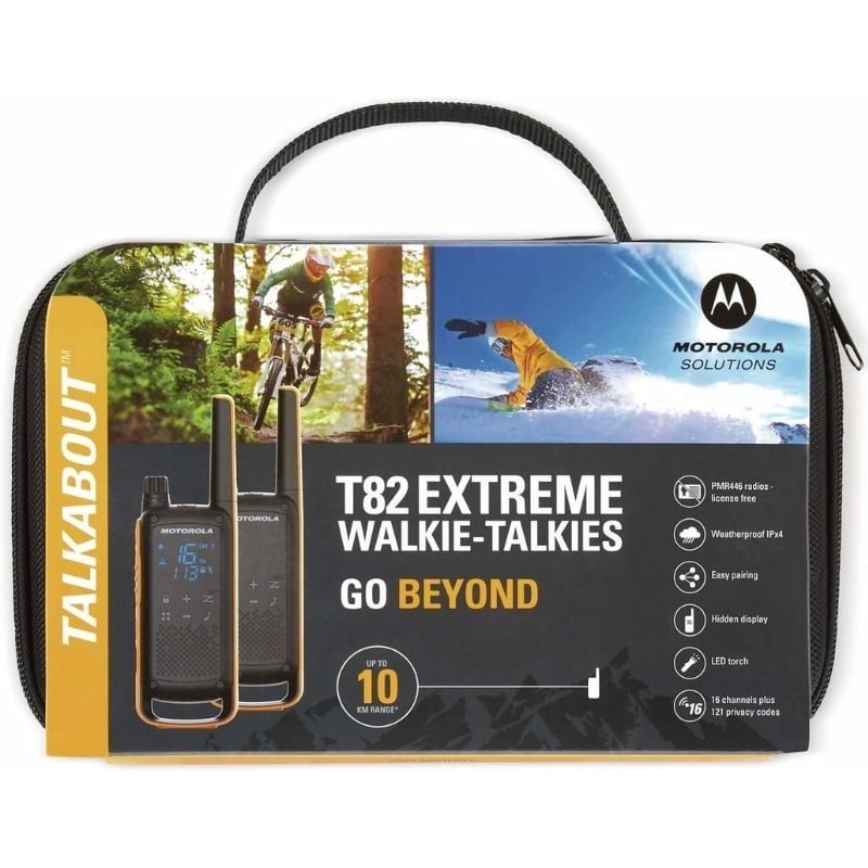 Walkie Talkie Motorola Talkabout T82/ Até 10km/ 16 canais