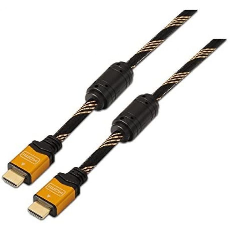 Cabo HDMI 2.0 4K Nanocable 10.15.1602/ HDMI Macho - HDMI Macho/ 1.5m/ Preto/ Laranja