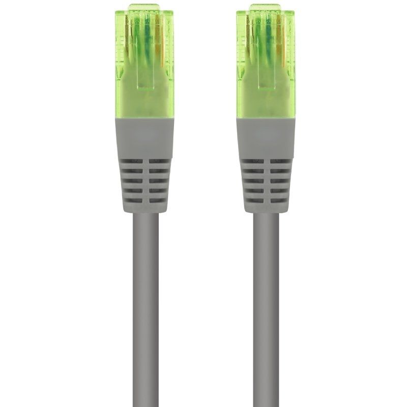 Cabo de Rede RJ45 UTP Nanocable 10.20.1410 Cat.6/ 10m/ Cinzento
