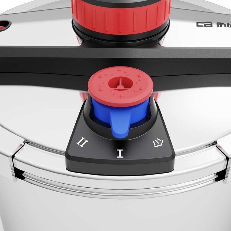 Panela de Pressão Orbegozo HP 6200/ 6L/ Aço Inoxidável/ Adequada para Indução