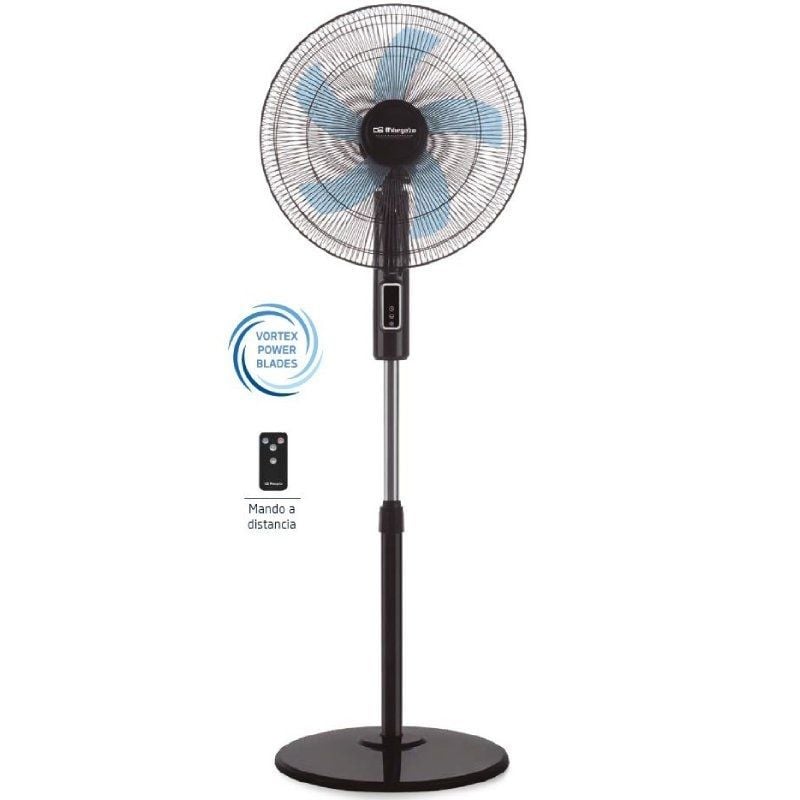 Ventoinha de Pé Orbegozo SF 1240 / 45W/ 5 Pás 40cm/ 3 velocidades