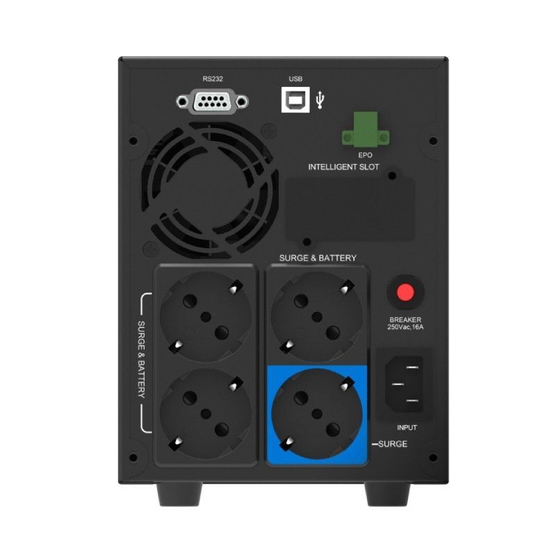 UPS Linha Interativa Phasak Protekt 2160 VA/ 2160VA-1400W/ 4 Saídas/ Formato Torre