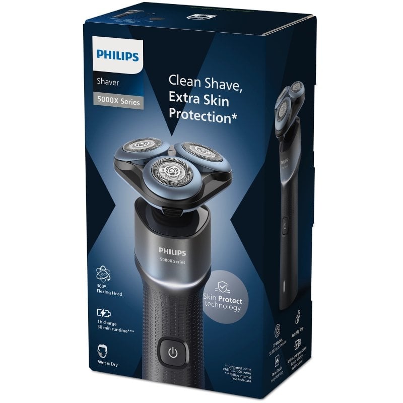 Máquina de Barbear Philips Shaver Series 5000X X5006/00 com Bateria