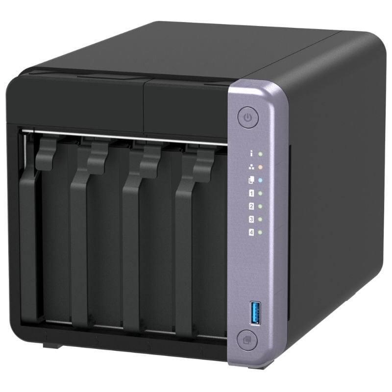 NAS QNAP TS-432X-4G/ 4 Bahías 3.5"- 2.5"/ 4GB/ Formato Torre