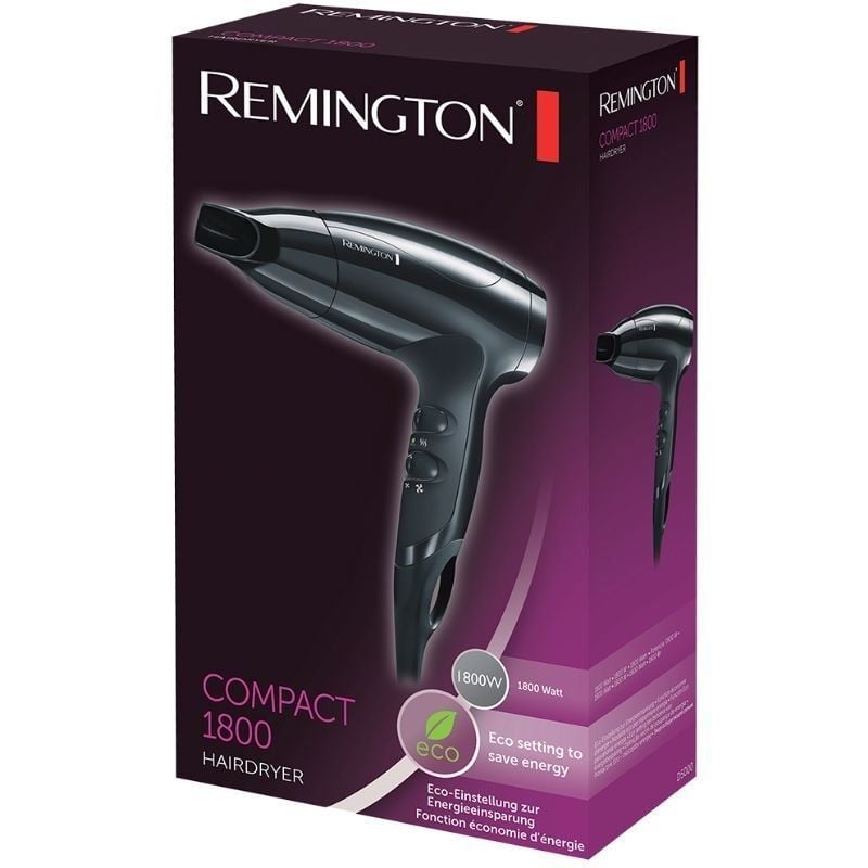 Secador Remington Compact 1800/ 1800W/ Preto