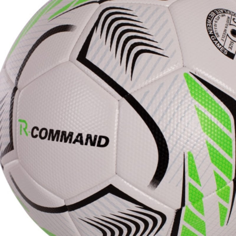 Bola de Futebol Rox Sport R-Comand/ Branco e Verde
