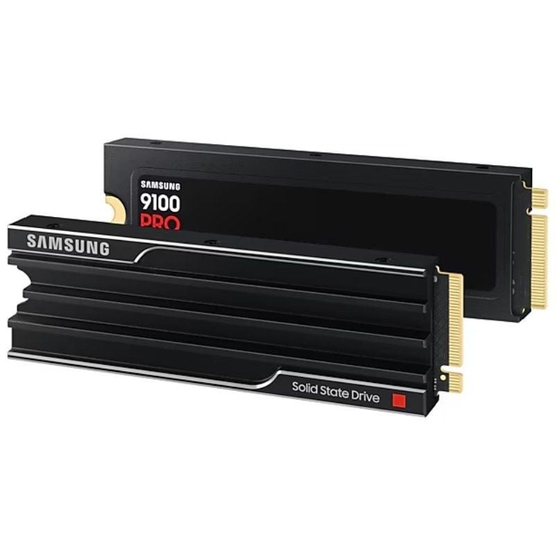Disco SSD Samsung 9100 PRO 4TB/ M.2 2280 PCIe Gen5/ con Disipador de Calor/ Full Capacity