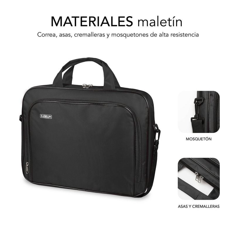 Mala Subblim Oxford para Portáteis até 14"/ Preto