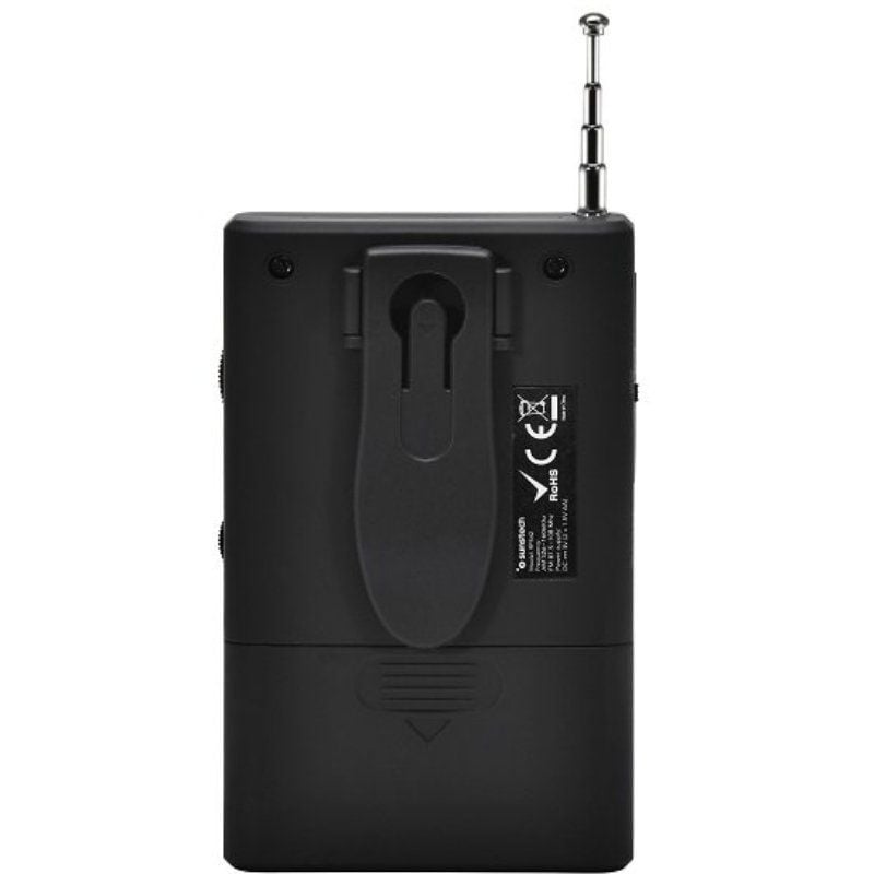 Rádio Portátil Sunstech RPS42BLISBK/ Preto