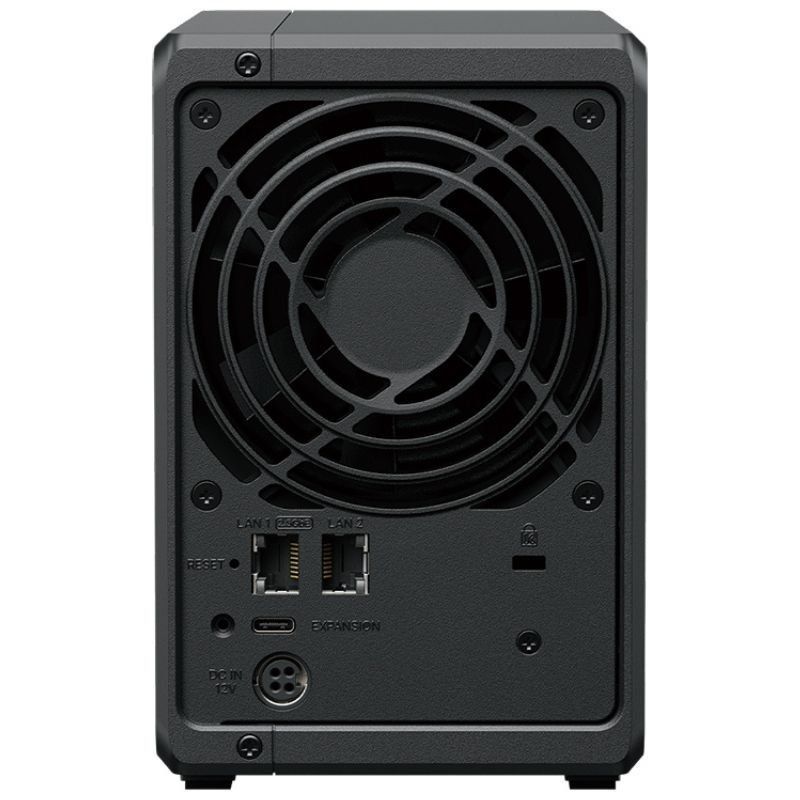 NAS Synology Diskstation DS725+/ 2 Baías 3.5"- 2.5"/ 4GB DDR4/ 8TB/ Formato Torre