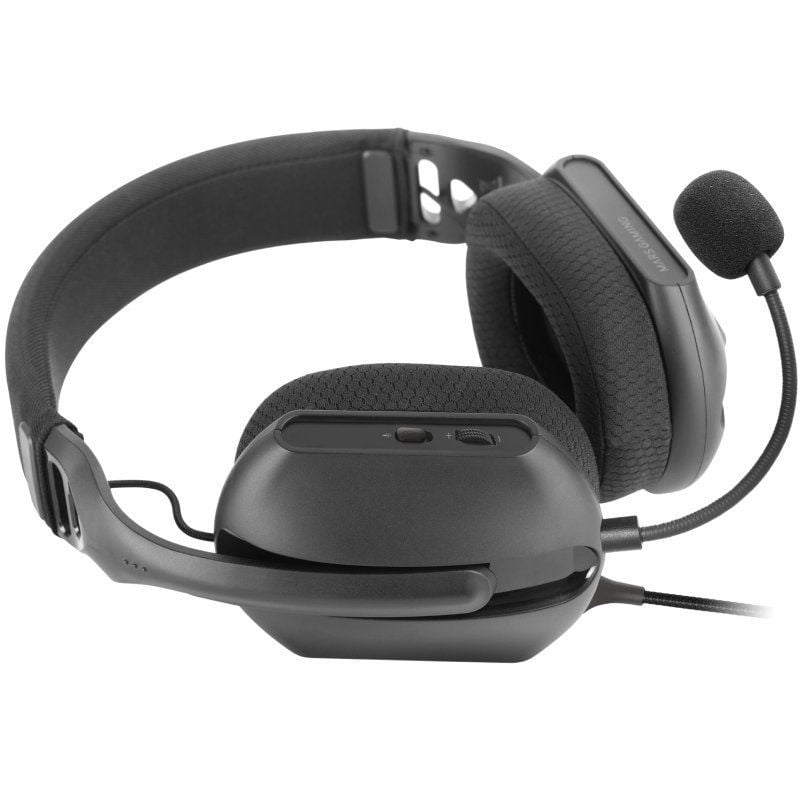 Auscultadores Gaming com Microfone Mars Gaming MH-PRO/ Jack 3.5/ USB/ Pretos