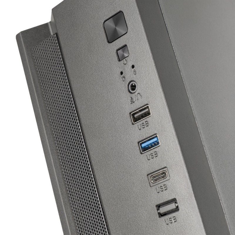 Caixa Mini-Torre Tacens ACSLIM500 com Fonte 500W