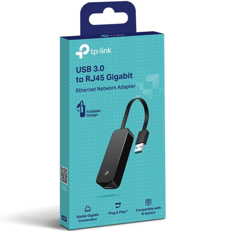 Adaptador USB 3.0 - RJ45 TP-Link UE306/ 1000Mbps