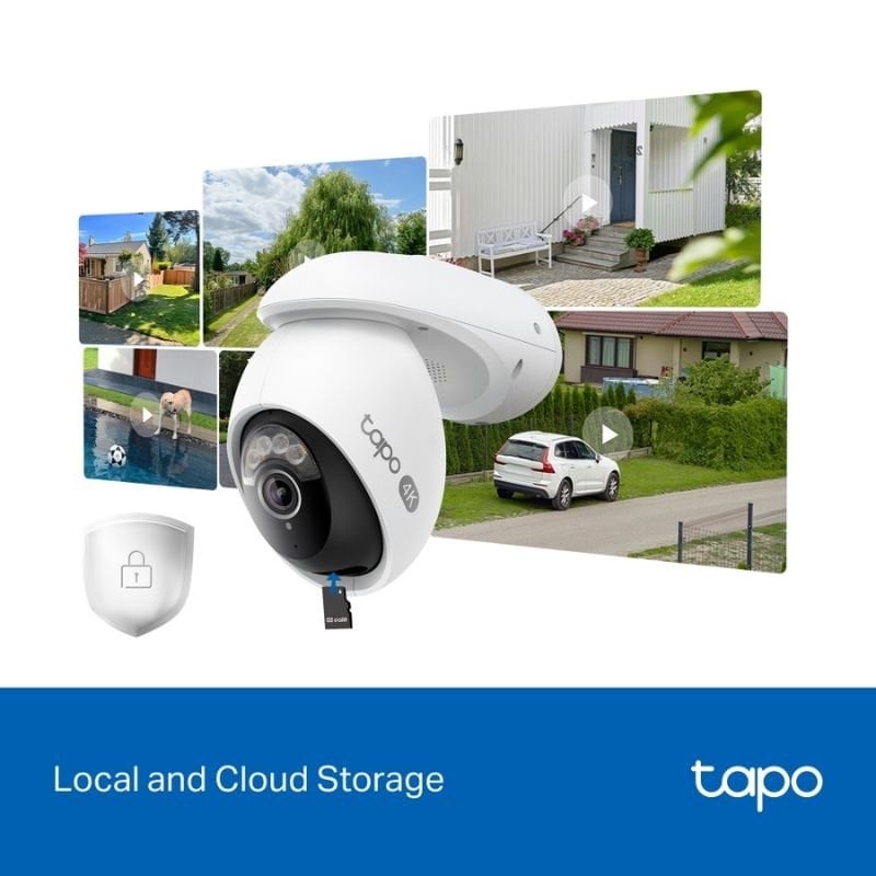Câmara de Videovigilância TP-Link Tapo C560WS/ Visão Noturna/ Controlo via APP