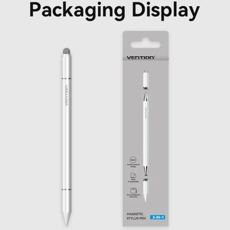 Caneta Digital Vention KQLW0/ para Android, Apple e Windows/ Branco