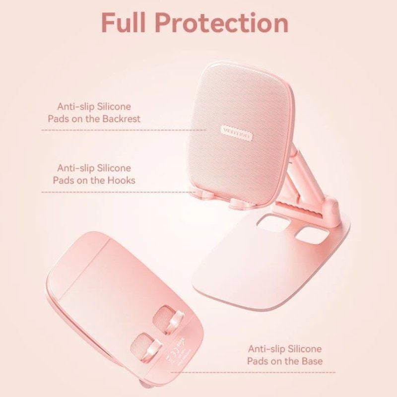 Suporte para Smartphone/Tablet Vention KSGP0/ Rosa