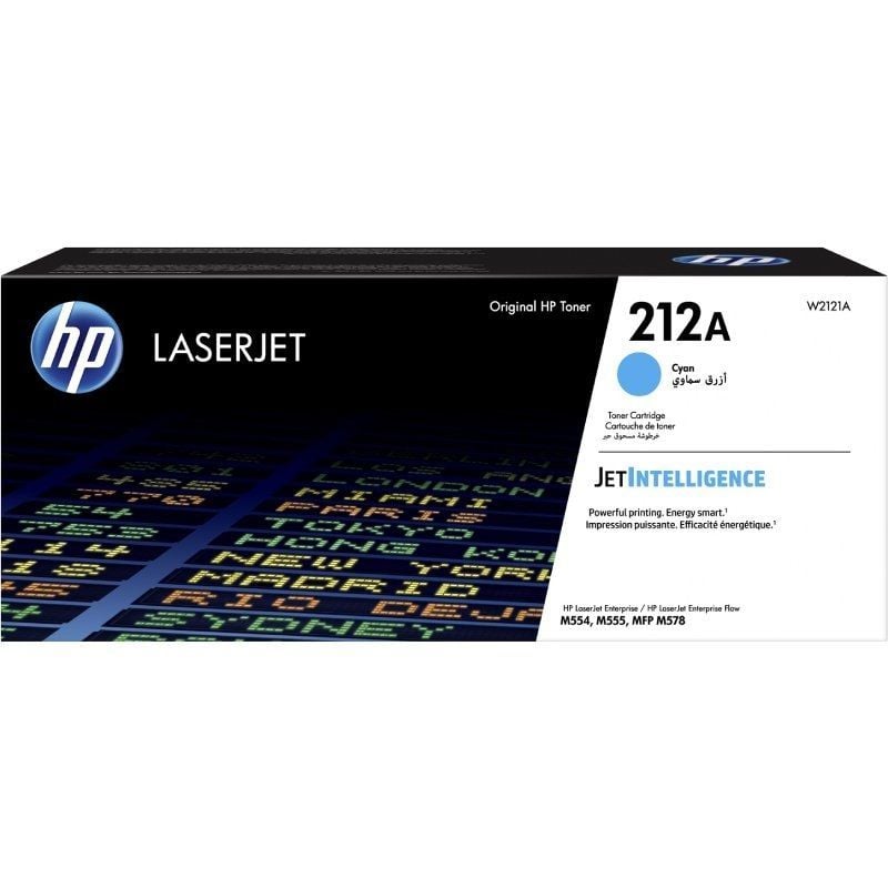 Toner Original HP n.º 212A/ Ciano