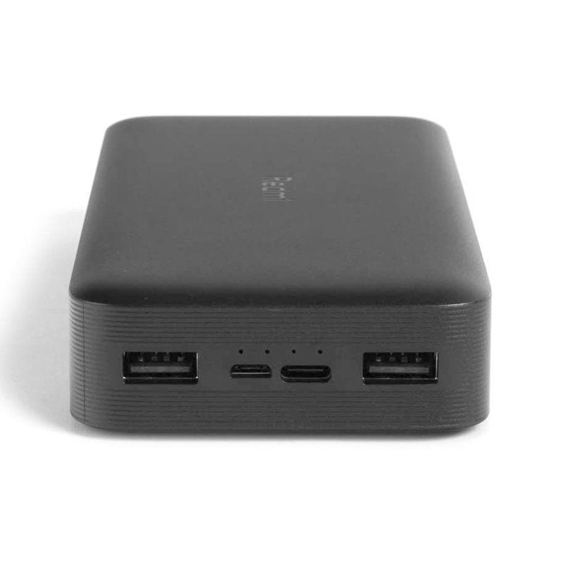 Powerbank 20000mAh Xiaomi Redmi Carregamento Rápido/ 18W/ Preta