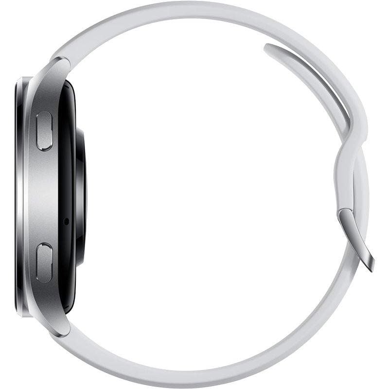 Smartwatch Xiaomi Watch 2/ Notificações/ Frequência Cardíaca/ GPS/ Prateado