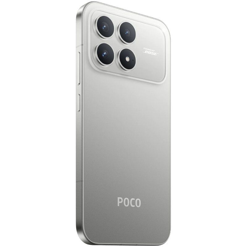 Smartphone Xiaomi POCO F8 Pro 12GB/ 256GB/ 6.59"/ 5G/ Titanio Plateado